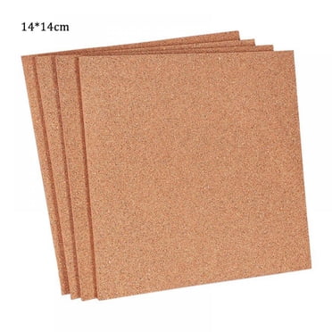 "Incraftables Large Square Adhesive Cork Board Tiles (5pcs), Thick ...