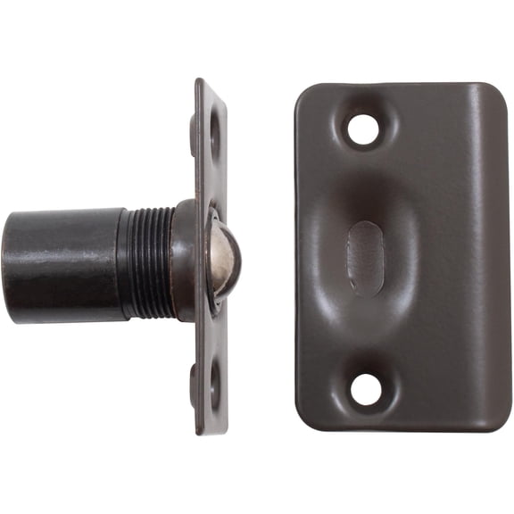 Square Corner Dual Adjust Ball Catch, Oil-Rubbed Bronze by Stone Harbor Hardware