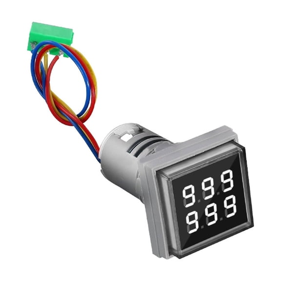 Square Counter Meter Quick Response Digital Display Counter 6 Digit 0-999999 AC220V Count Meter with Ventilation Hole