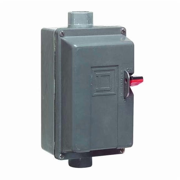 Manual Motor Starter, NEMA M-0, 3 P, 3 Phase, Push Button, 18 A 2510MBW2