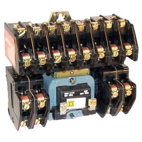 Square D 120VAC Electrically Held Lighting Contactor 12P 30A 8903LG1200V02