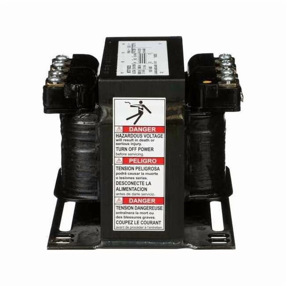 Control Transformer, 100 VA, Not Rated, 120V AC, 208/240/480V AC 9070T100D20