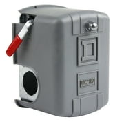 Pressure Switch, Standard, DPST, 1 Ports, 1/4 FNPS, 40 to 150 psi Range, Polypropylene