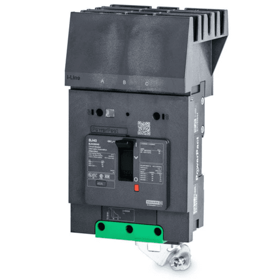 Square D BJA36040 3 Pole, 40 Amp, BJ40 600V Circuit Breaker