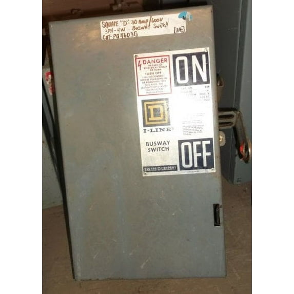 Busway, 30A, 277/480/600V AC, PQ, H, K, R, 3 Phase, 4 Wire With Ground