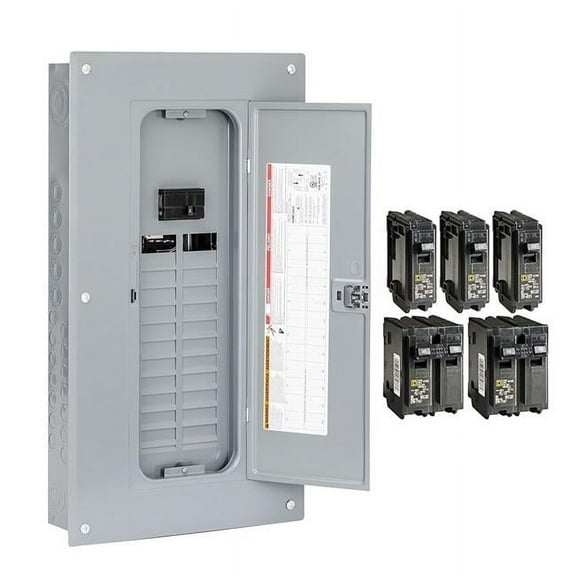 Square D By Schneider Electric HOM2448M100PCVP 100A Load Center Pack