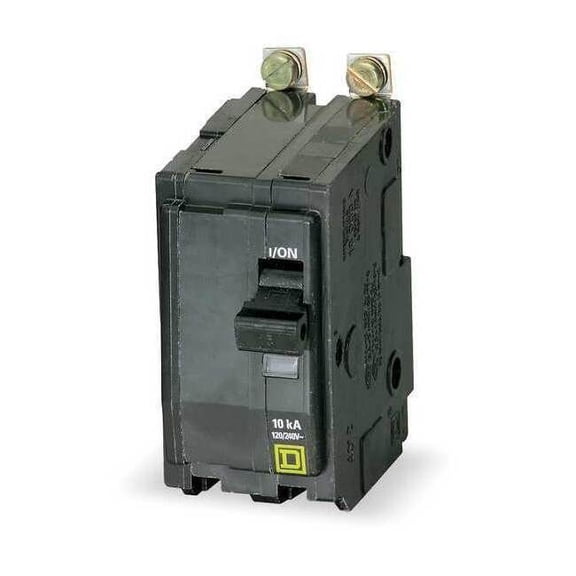 Square D Circuit Breaker,15A,Bolt On,120/240V,2P QOB215HID