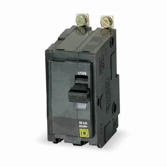 Miniature Circuit Breaker, QO Series, 20A, 2 Pole, 120/240V AC, 10kA at 120/240V AC