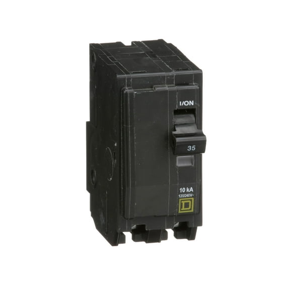 Square D Circuit Breaker,35A,Plug In,120/240V,2P QO235