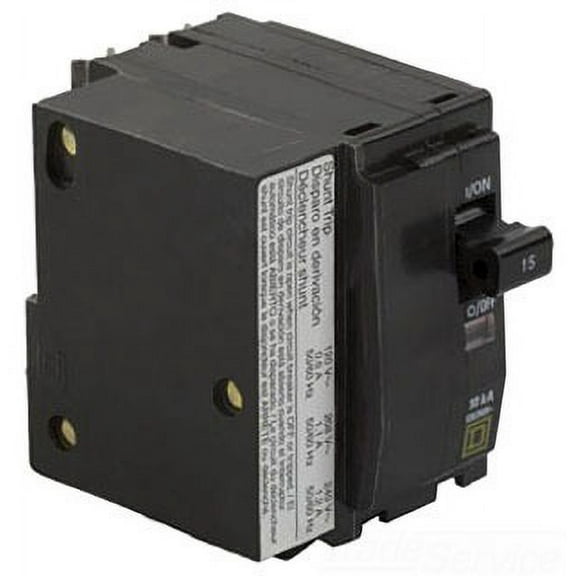 Miniature Circuit Breaker, QO Series, 50A, 2 Pole, 120/240V AC, 10kA at 120/240V AC