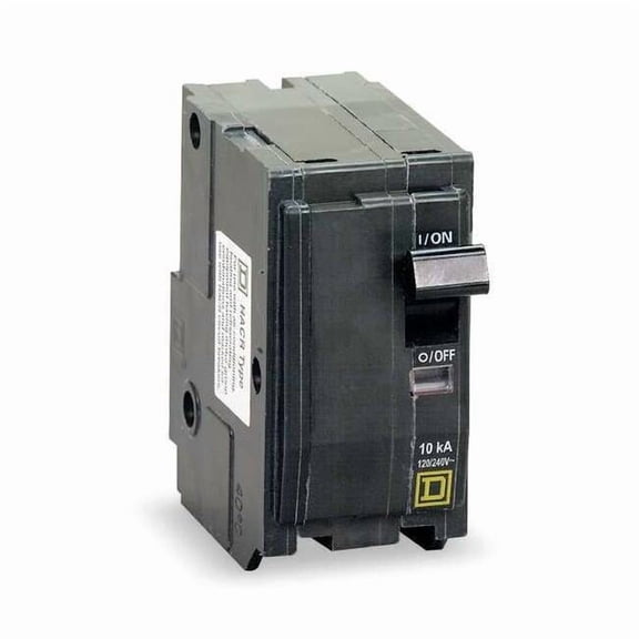 Miniature Circuit Breaker, QO Series, 50A, 2 Pole, 120/240V AC, 22kA at 120/240V AC QO250VH