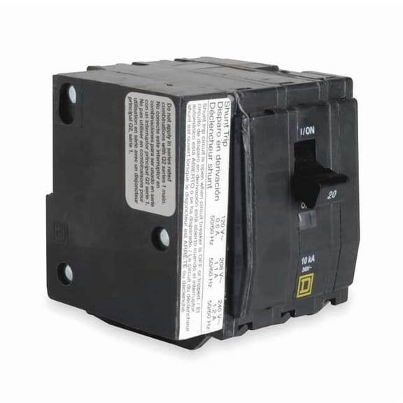 Miniature Circuit Breaker, QO Series, 80A, 3 Pole, 120/240V AC, 10kA at 120/240V AC