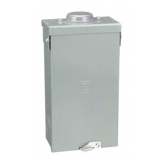 Circuit Breaker Enclosure, QO, 3 Spaces, 100A, Main Lug, 3 Phase