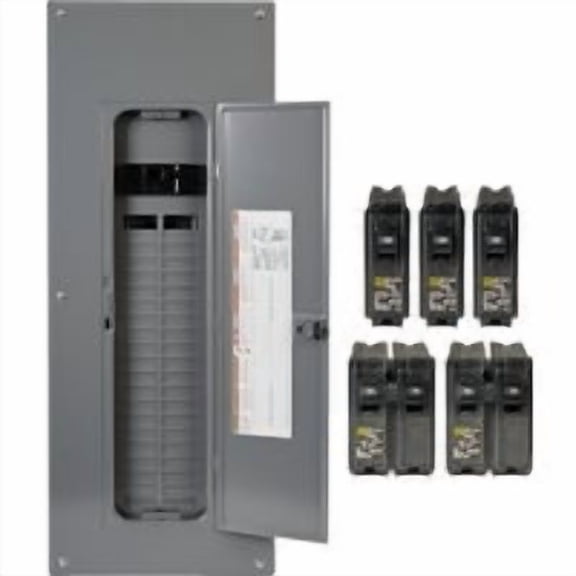 Square D Co. Square D Homeline 200A Value Pack Plug-On Neutral Load Center - Pack of 10