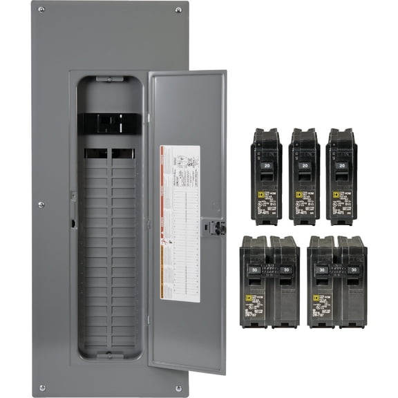 Square D Co. Square D Homeline 200A Value Pack Plug-On Neutral Load Center - Single Pack