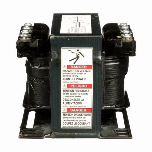 Control Transformer, 150 VA, Not Rated, 24V AC, 208V AC 9070T150D14