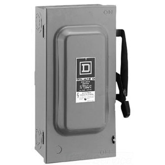 60 Amp 240VAC Single Throw Safety Switch 2P