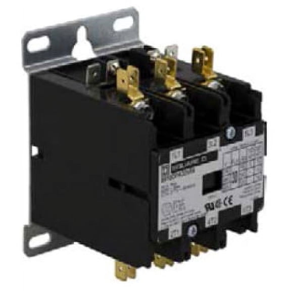 Definite Purpose Magnetic Contactor, 208V-240V AC, 3 P, Non-Reversing, 3 Phase