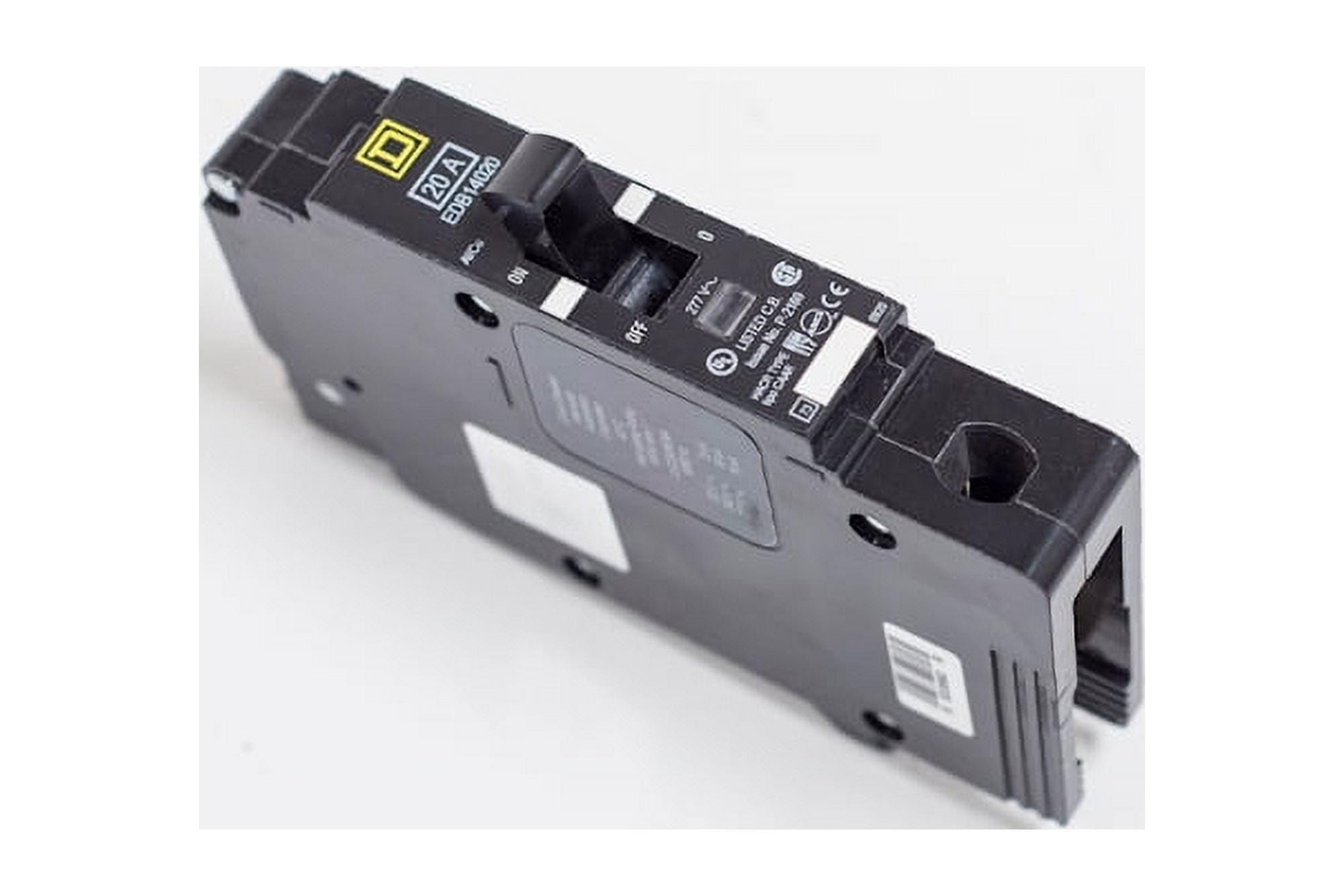 Square D EDB14030 Circuit Breaker, EDB-Frame, 1-Pole, 277VAC, 30-Amp ...