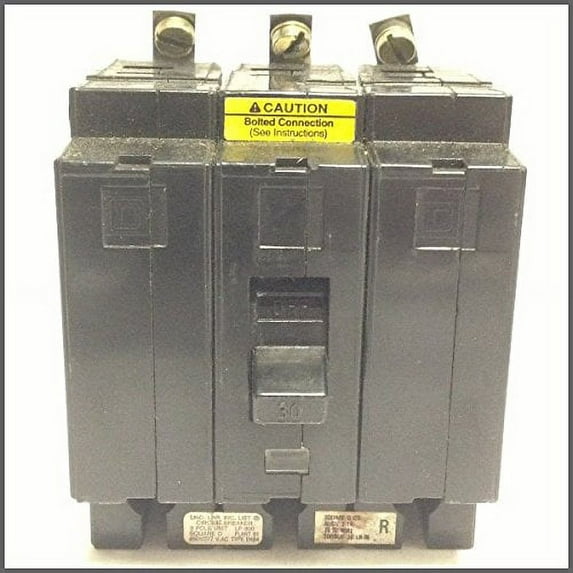 Square D EHB34060 3 Pole 60 Amp 480v Circuit Breaker EHB EHB4