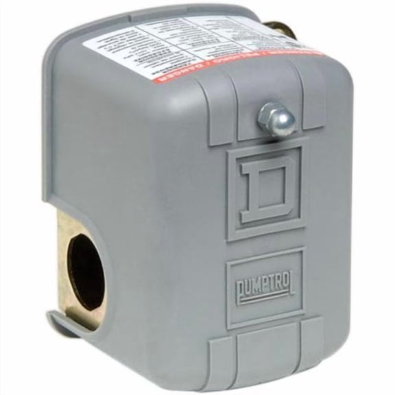 Square D FSG2J20M4CP 20 To 40 PSI Water Pump Low Pressure Cutoff Switch
