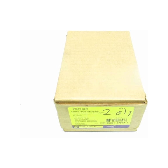 Square D Float Switch 9036DG2R Open Tank DG - For Sump Pump or Open Tank Application Indoor & Outdoor Use, NEC-Compliant