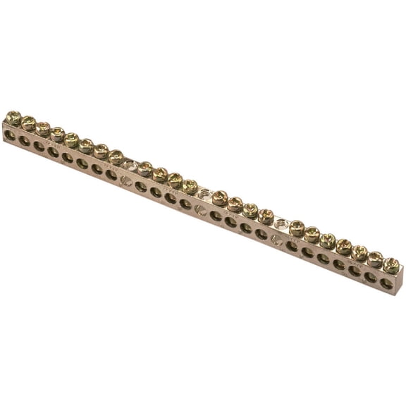 Square D Ground Bar Kit - For Attaching Ground Wire in Load Center  Indoor & Outdoor Use, NEC-Compliant