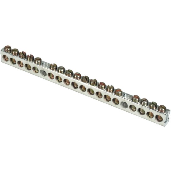 Square D Ground Bar Kit - For Load Centers & Safety Switches, Multicolor Indoor & Outdoor Use, NEC-Compliant