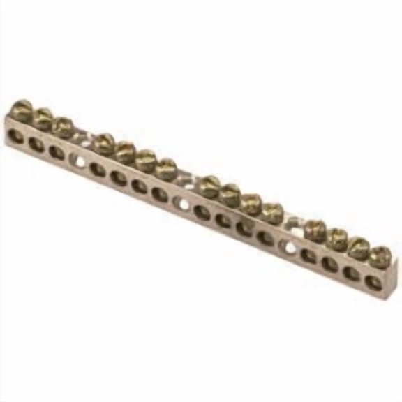 Square D Ground Bar Kit - For Attaching Ground Wire in Load Centers & Safety Switches — Indoor & Outdoor Use, NEC-Compliant