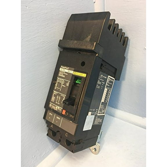 Square D HDA260202 PowerPact Circuit Breaker, H-Frame, 2-Pole, 600VAC, 20-Amp