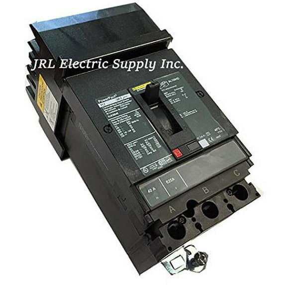Square D HJA36060 3 Pole 60 Amp 600v Circuit Breaker HJ HJA