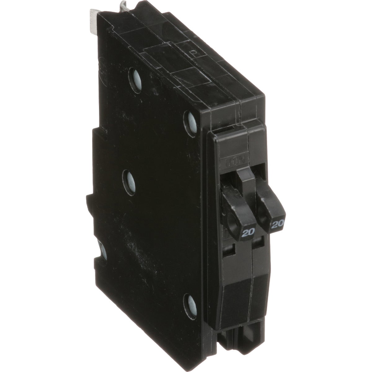 Square D - HOM120PCAFIC Homeline Circuit Breaker, 20-Amp, 120V, 1-Pole CAFCI, Plug-On Neutral — Indoor & Outdoor Use, NEC-Compliant
