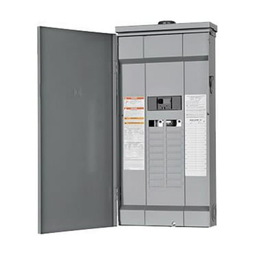 Square D HOM2040M200PRB Homeline Main Breaker Installed Load Center, 40 Poles, 200-Amp - Quantity 1