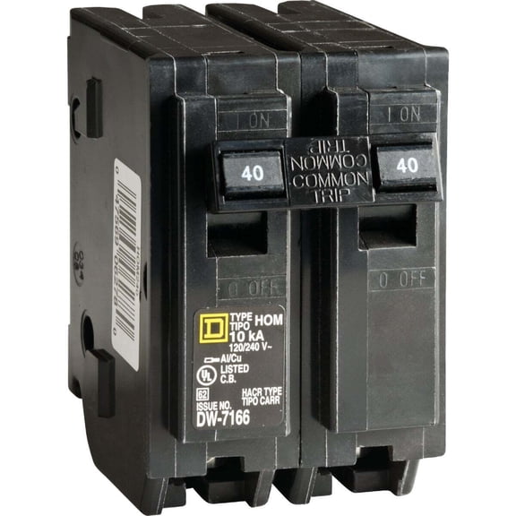 Square D by Schneider Electric HOM240CP Homeline 40 Amp Two-Pole Circuit Breaker