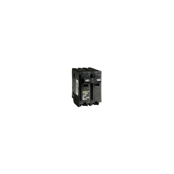 Square D HOM250CP Homeline 50-Amp Double-Pole Circuit Breaker - Quantity 5