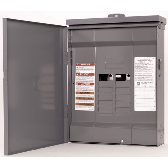 Square D - HOM816L125PRB 125 Amp 8-Space 16-Circuit Outdoor Main Lugs Load Center