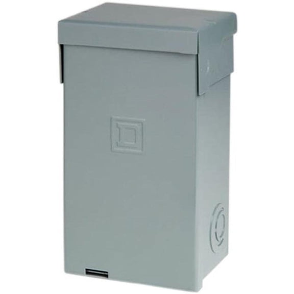 Square D HOME250SPA Homeline Spa Pack44; Outdoor 3R Steel Enclosure