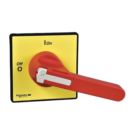 Square D 90Mm X 90Mm Red+Yellow Oper 4Hole Mtg KCF3PZ