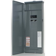 Square D Homeline Main Breaker Plug-On Neutral Load Center - 200A - Gray