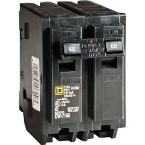 SQUARE D BY SCHNEIDER ELECTRIC Homeline 60-Amp Double-Pole Circuit Breaker HOM260C