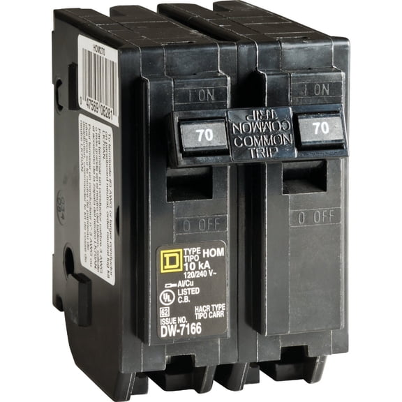 Square D Homeline Circuit Breaker - Pack of 2