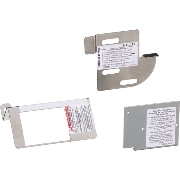 Square D Homeline Indoor Generator Interlock Kit - Pack of 8