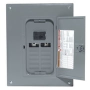Square D Homeline Load Center - Surface/Flush, Subpanel, Breaker Box - 100 Amp, 12 Space