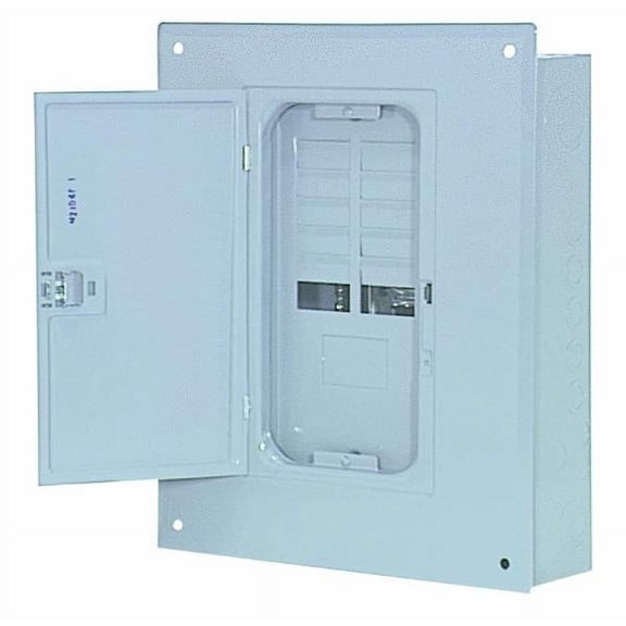 Homeline Load Center 100 Amp Surface/Flush 12 Spaces Boxed