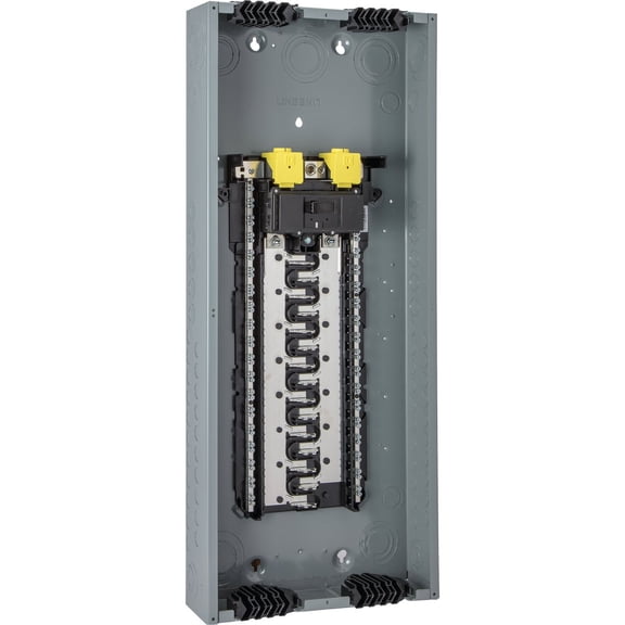 Square D Homeline Qwik-Grip 200A Main Breaker Plug-On Neutral Load Center - Pack of 4