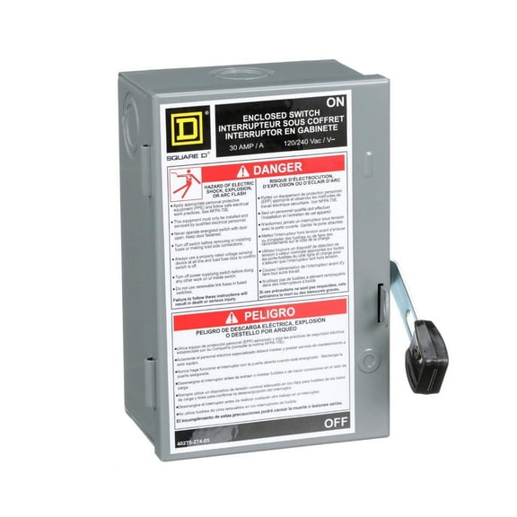 Industrial MRO Square D Enclosure L211N SER. E02 - NEMA 1 Box - Multicolor