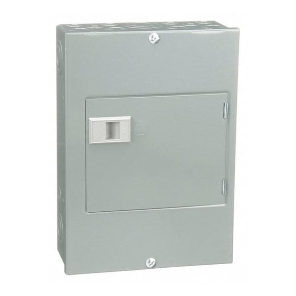 Load Center, QO, 6 Spaces, 100A, 120/240V AC, Main Lug, 1 Phase