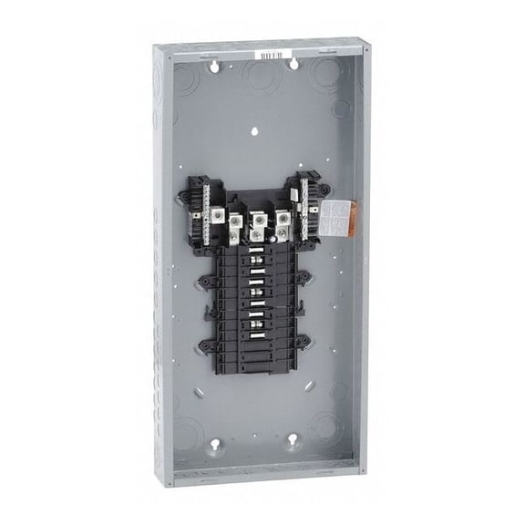 Square D Load Center, 18 Spaces, 200A Amps, 120/240V AC QO318L200G