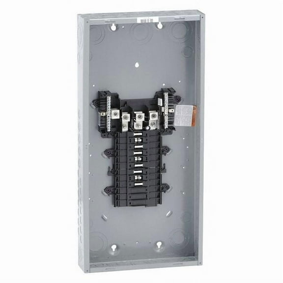 Square D Load Center, 18 Spaces, 200A Amps, 120/240V AC QO318L200G