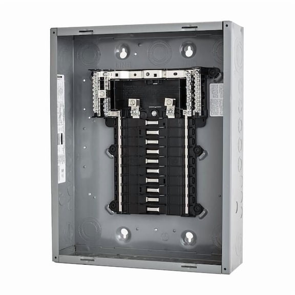 Load Center, QO, 12 Spaces, 125A, 120/240V AC, Main Lug, 1 Phase QO112L125PG